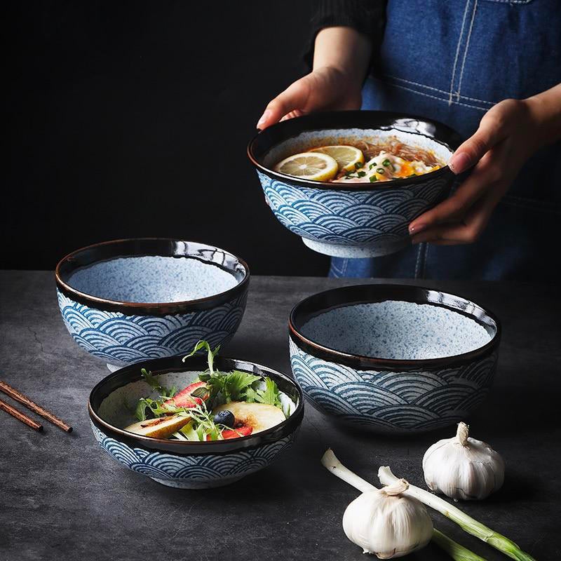 Bol à Ramen Japonais en Céramique Kicchin