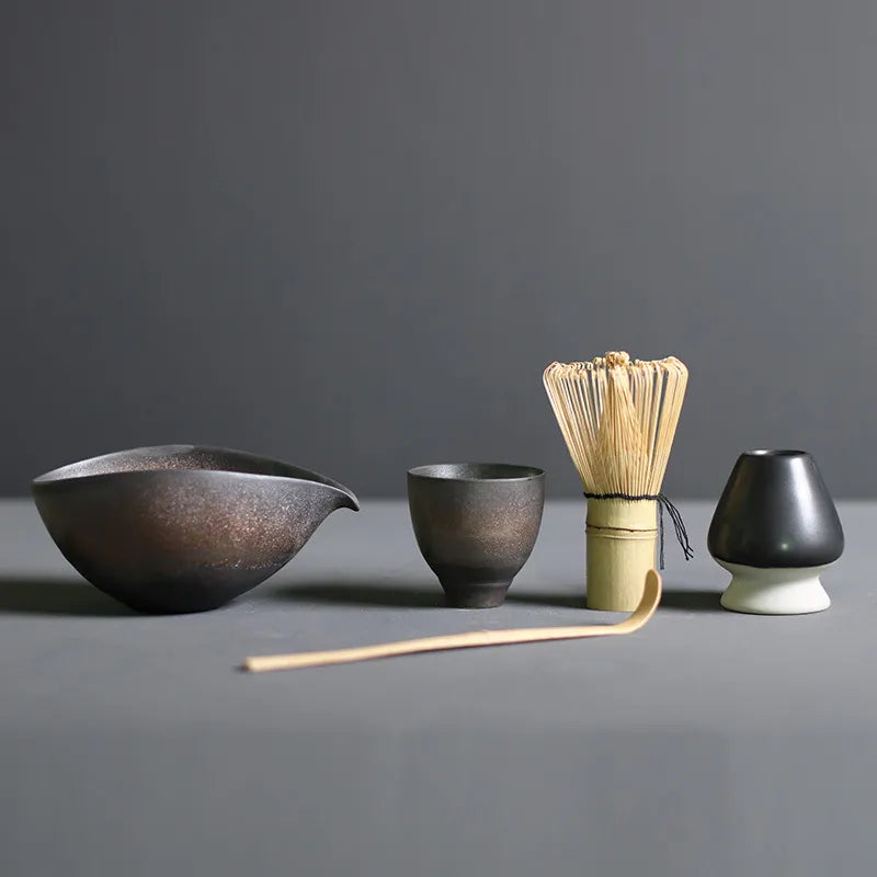 Set à Thé Matcha Japonais 4-5 pièces