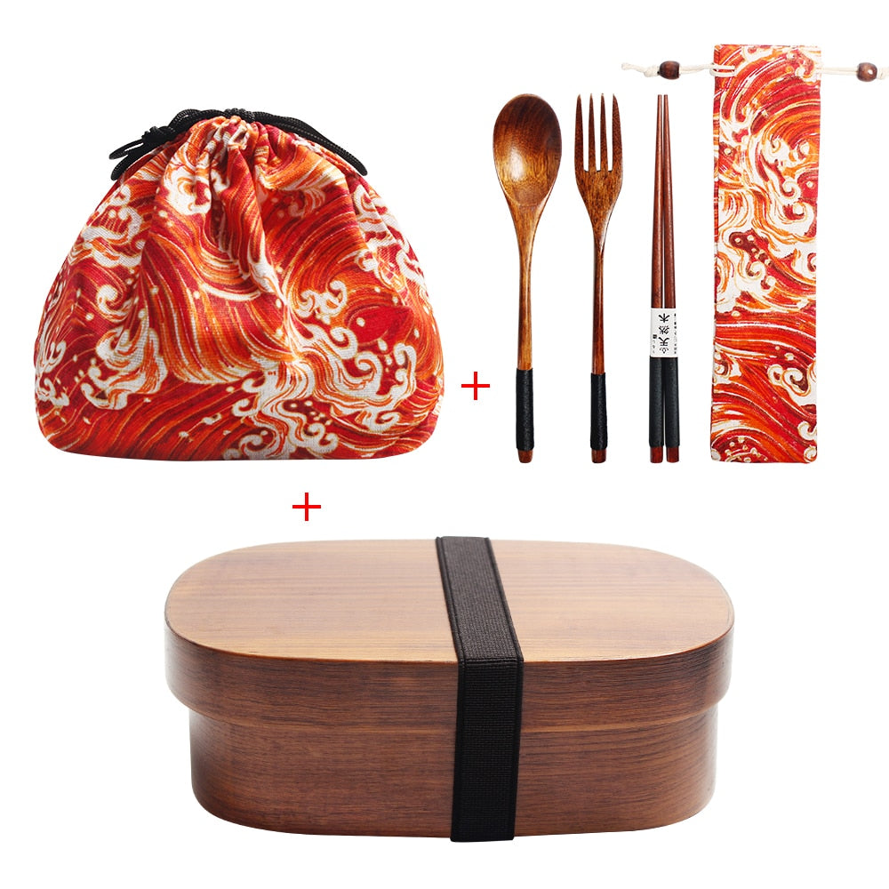 Bento Traditionnel Japonais en Bambou