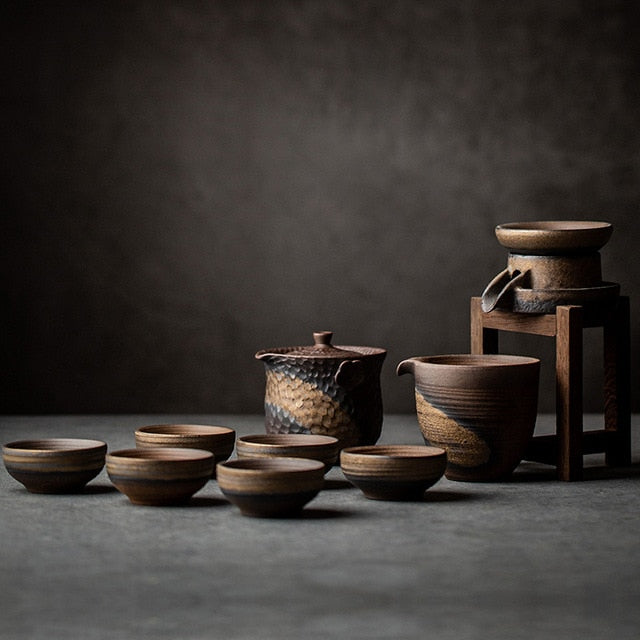 Set à Thé Japonais Bronze