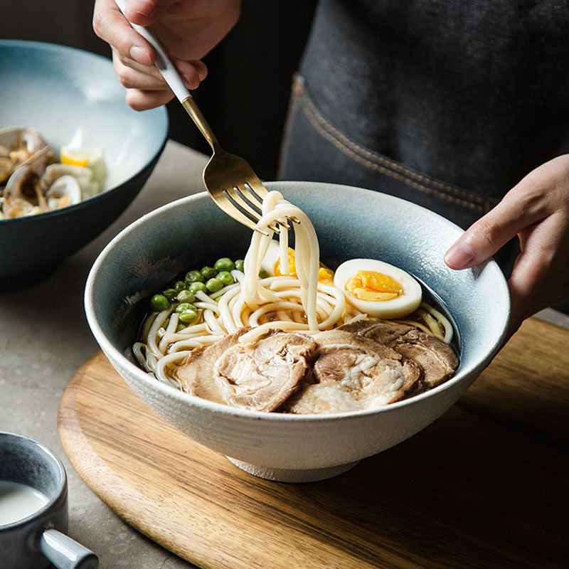 Bol à Ramen Japonais en Céramique Pigmentée