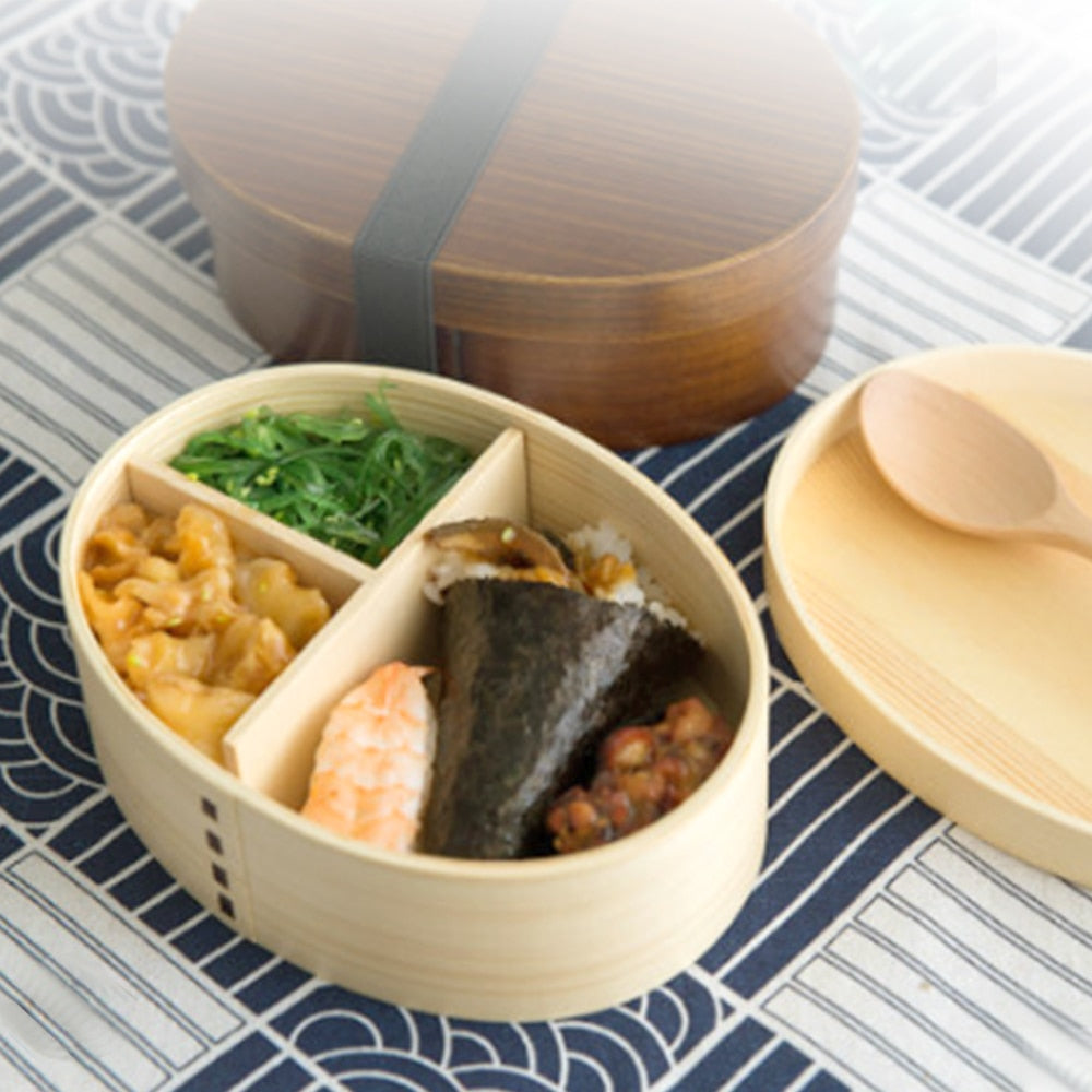 Bento Traditionnel Japonais en Bambou