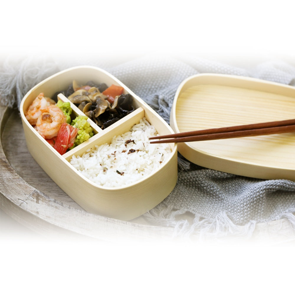 Bento Traditionnel Japonais en Bambou