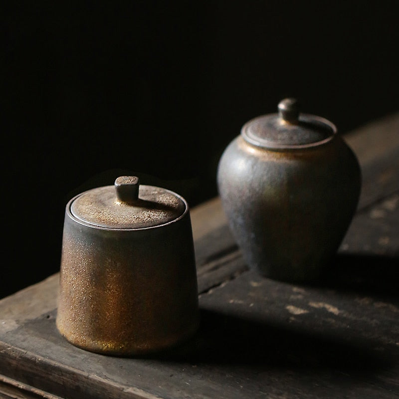 Boites à Thé Japonaises Bronzes